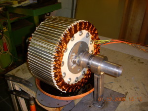 Générateur à flux radial pour éolienne